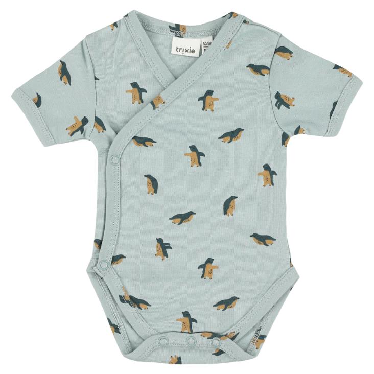 Cross-over Body short - Peppy Penguins