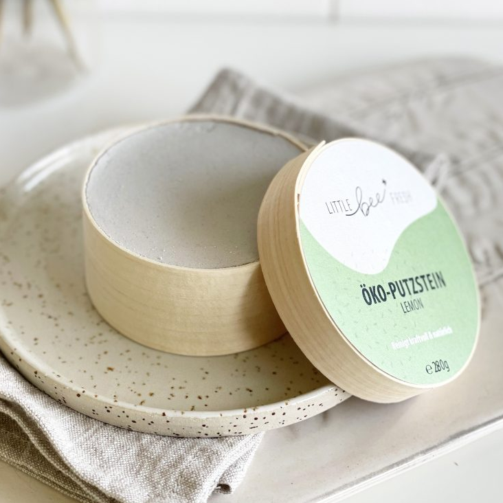 Ökologischer Putzstein – in Holzdose 280g