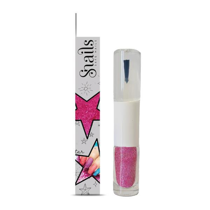 Glitzernagellack 2in1 Pink