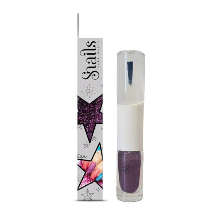 Glitzernagellack 2in1 Violett