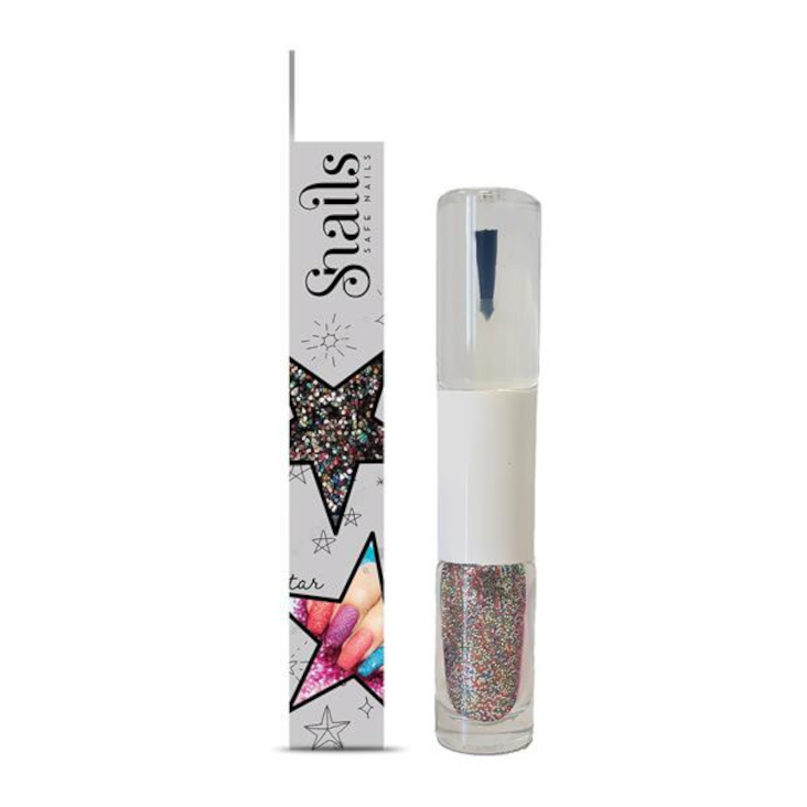 Glitzernagellack 2in1 Bunt