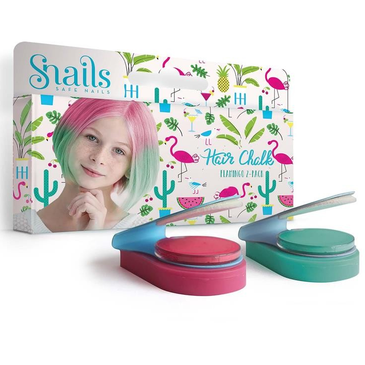 Haarkreide Flamingo 2er Set