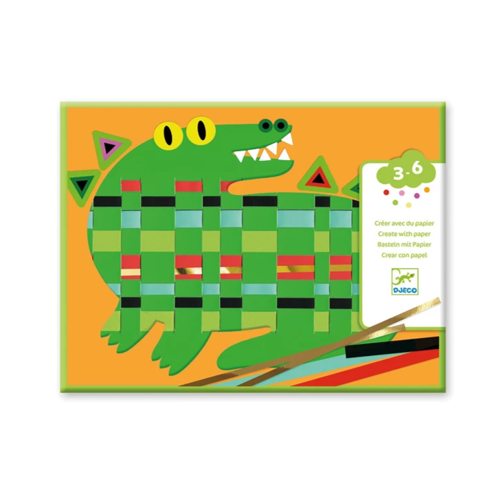 Flechtpapier Drache