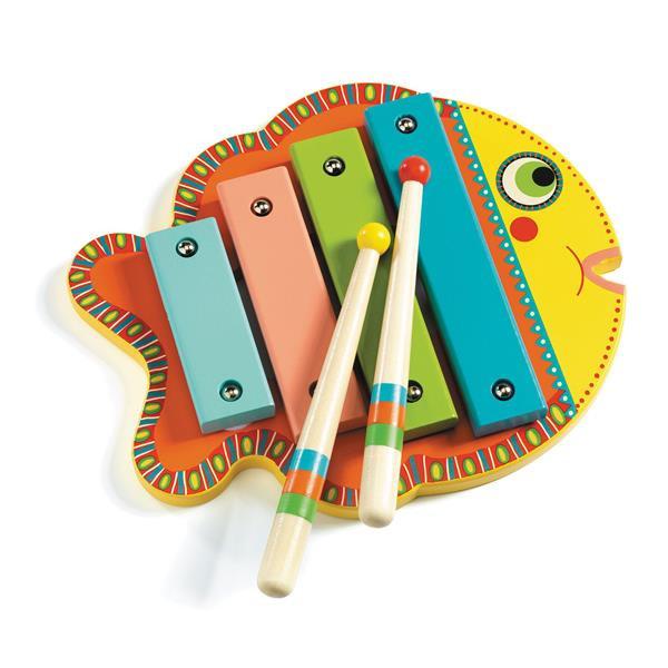 Holzxylophon Fisch