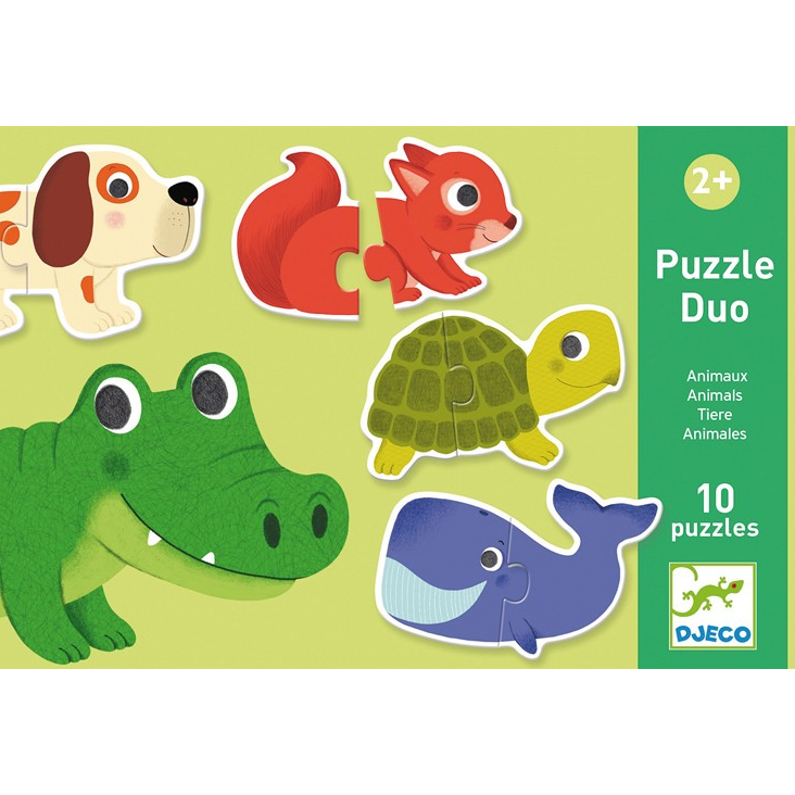 Puzzle Duo Tiere