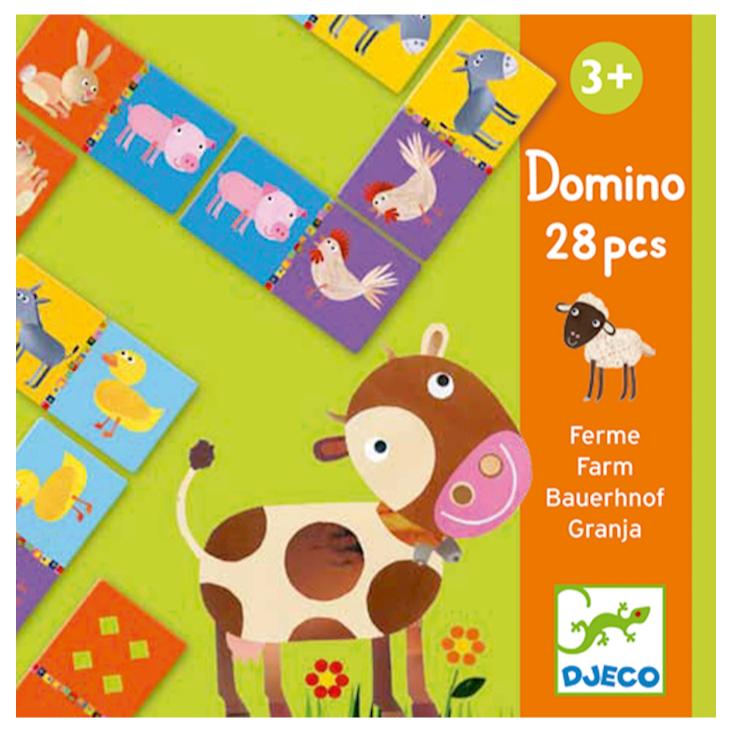 Lernspiel Domino Bauernhof