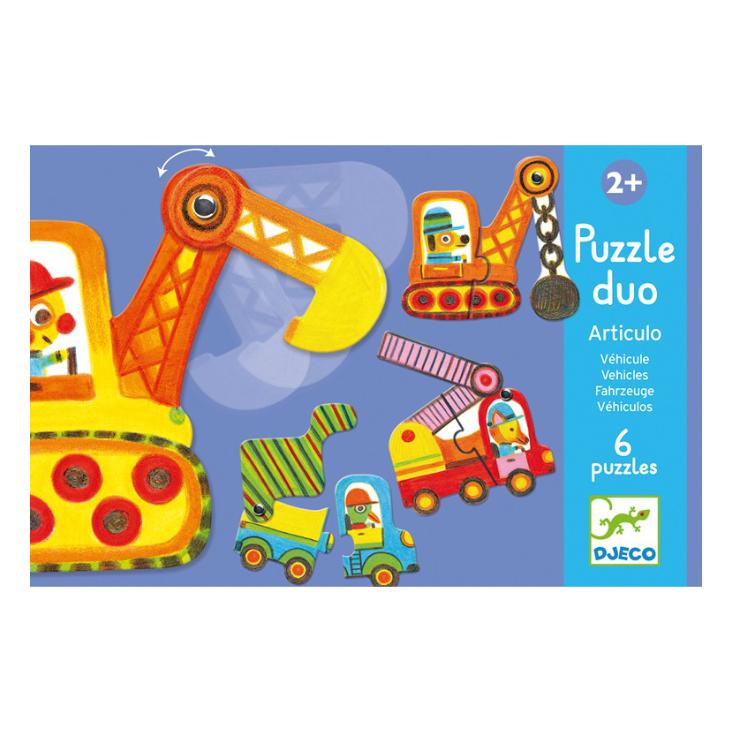 Puzzle Duo Fahrzeuge
