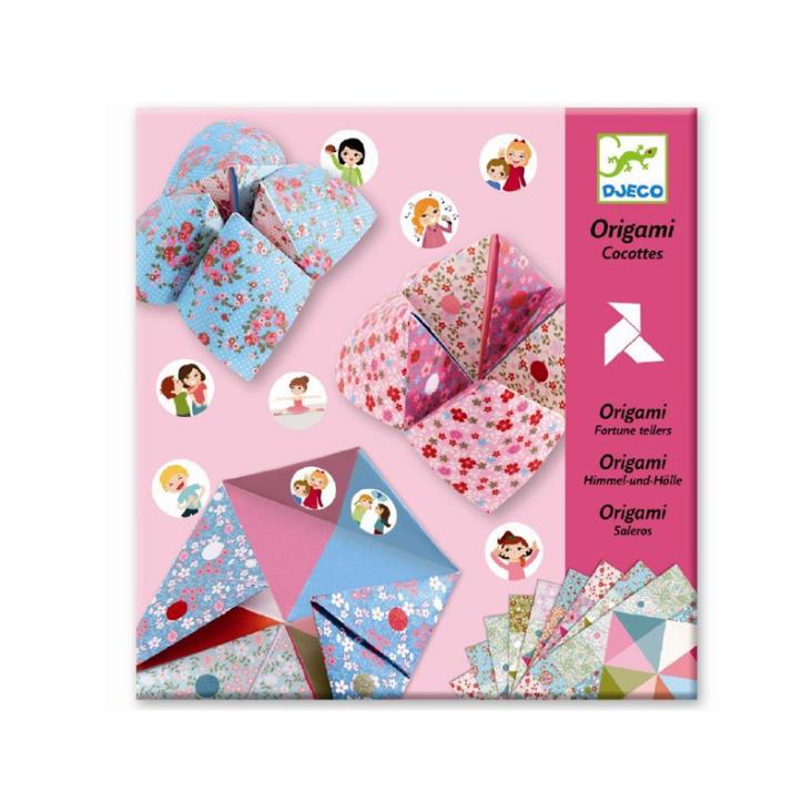 Origami Himmel und Hölle Pink