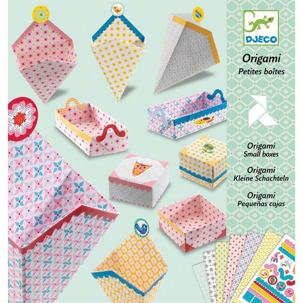 Origami kleine Boxen