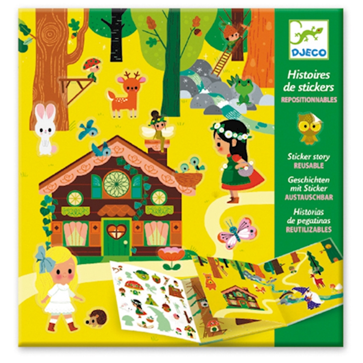 Geschichten mit Sticker Zauberwald