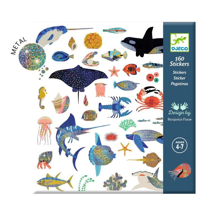 Sticker metallic Ocean