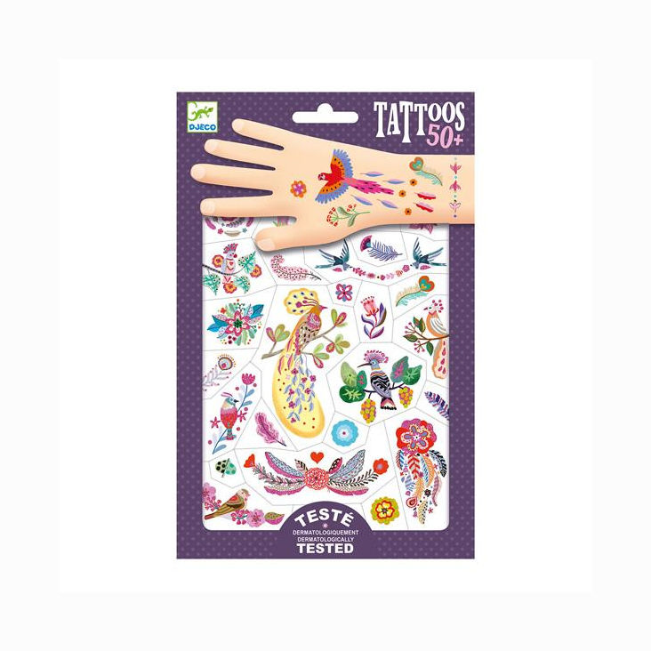 Tattoos Leuchtende Vögel