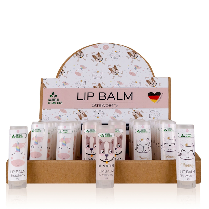 Naturkosmetik Lipbalm Erdbeere