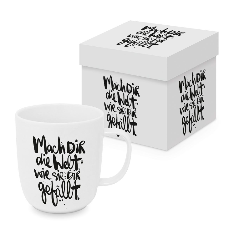 Tasse Mach Dir die Welt...