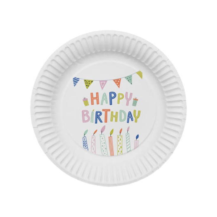 Partyteller Happy Birthday - 0