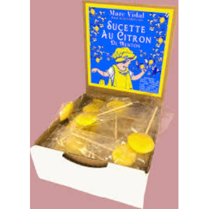Sucette au Citron de Menton