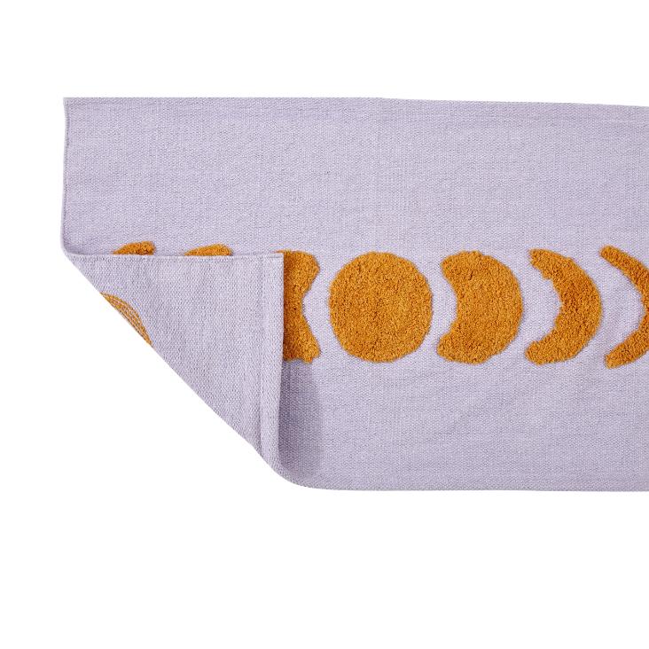 Badematte LUNA Lila Orange - 1