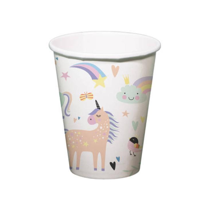 Trinkbecher Unicorns & Rainbows 250ml