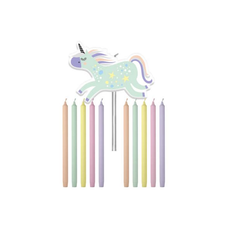 Kerzen Unicorns & Rainbows - 0