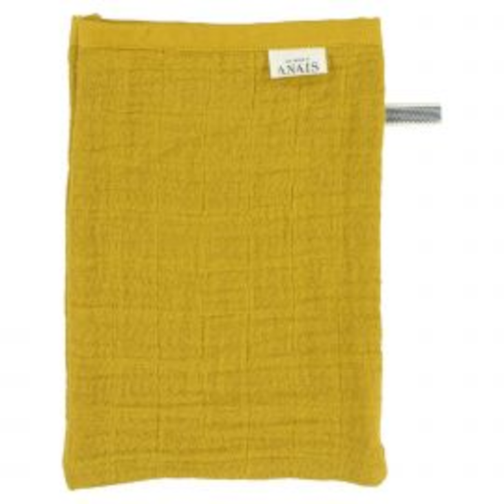 Waschhandschuh Bliss Mustard