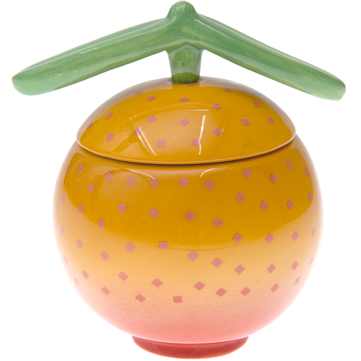 Keramik Dose Orange