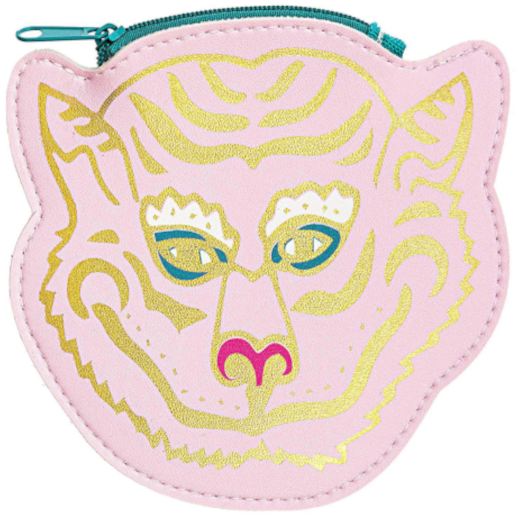 Geldbeutel Tiger rosa