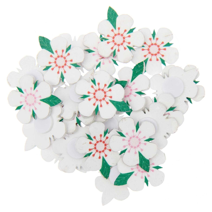 Rico Holzsticker Erdbeerblüte