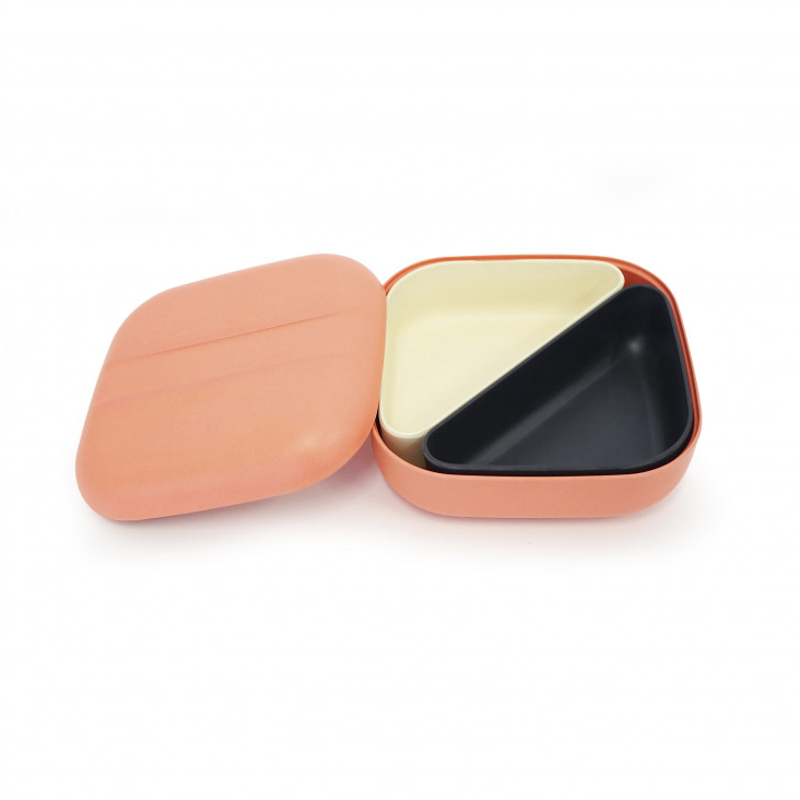 Bambusfaser Bento LunchBox Go Nomad Coral