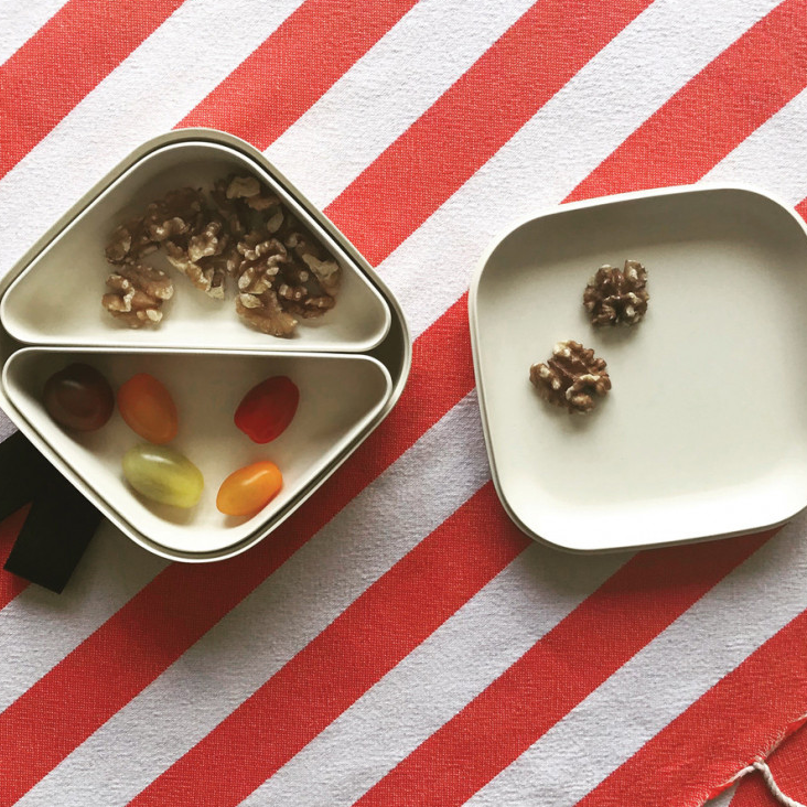 Bambusfaser Bento LunchBox Go Nomad White