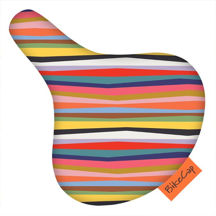 Sattelbezug Zebra Stripes multicolor