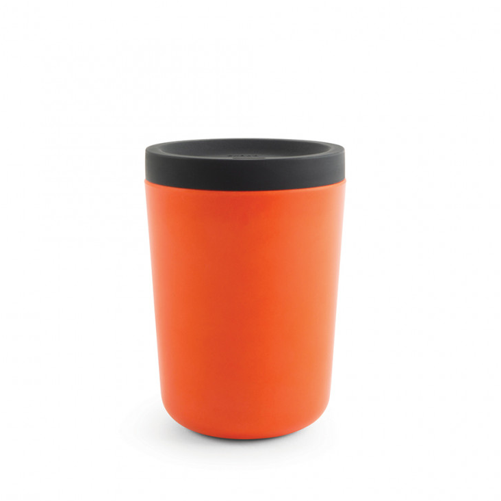 Cup To Go aus Bambusfaser Persimmon