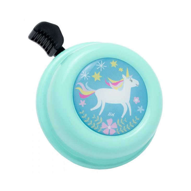 Fahrradklingel - Happy Unicorn Pastell Green