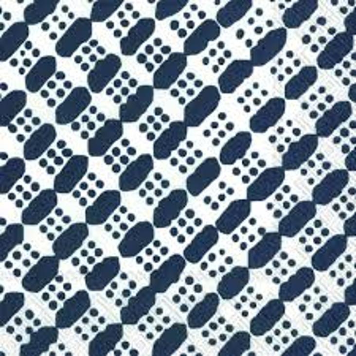 Servietten KOPEEKKA White Black