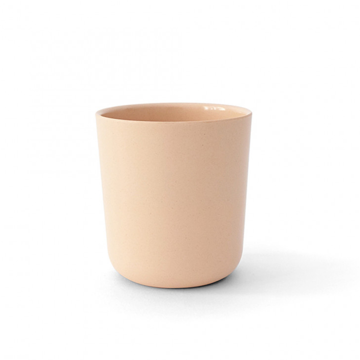 Becher aus Bambusfaser M 350ml Blush