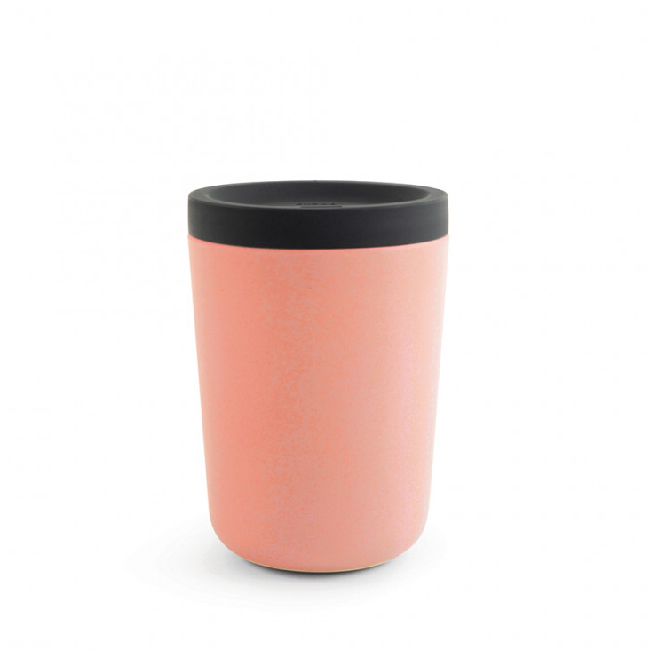 Cup To Go aus Bambusfaser Coral