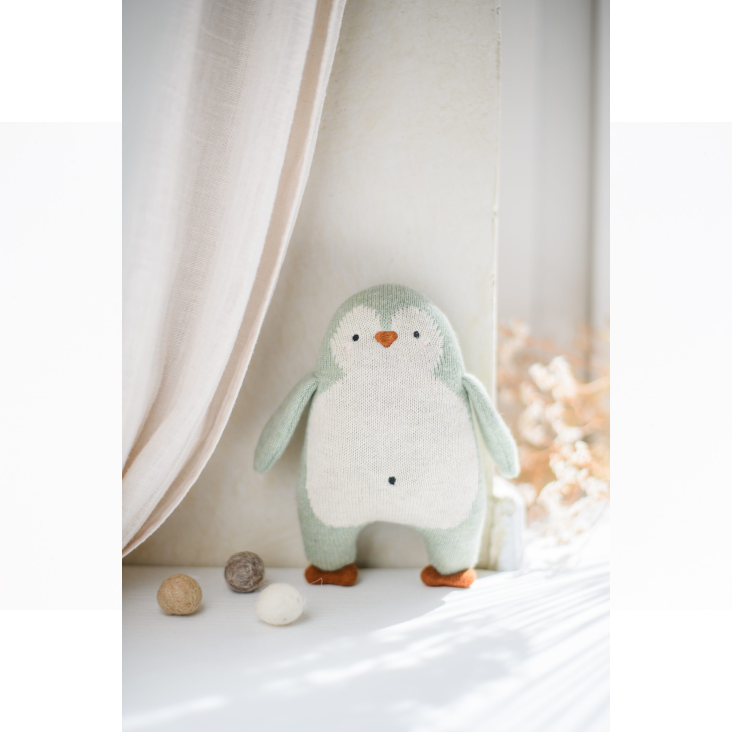 Babyrassel Pinguin Mint