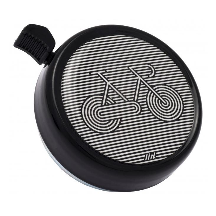 Fahrradklingel Big Stripe Bike - Schwarz