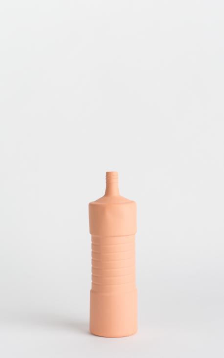Blumenvase Porzellan Orange Nr. 5