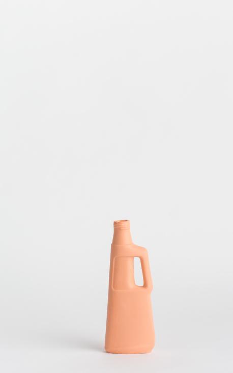 Blumenvase Porzellan Orange Nr. 9