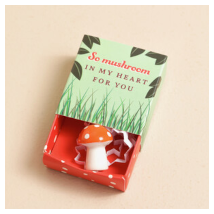 Kleiner Matchbox-Keramik-Token | Mushroom