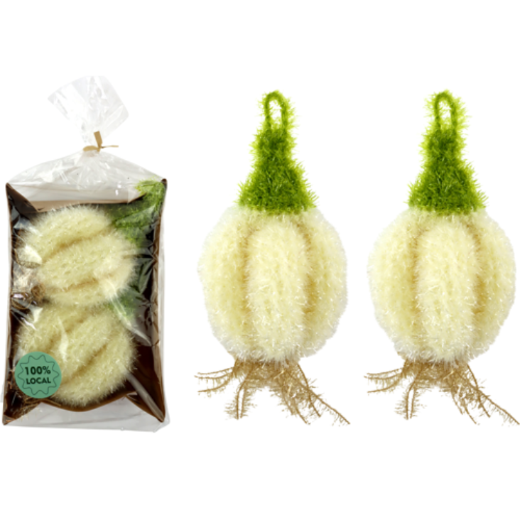 Spülschwamm 2er-Set - Garlic