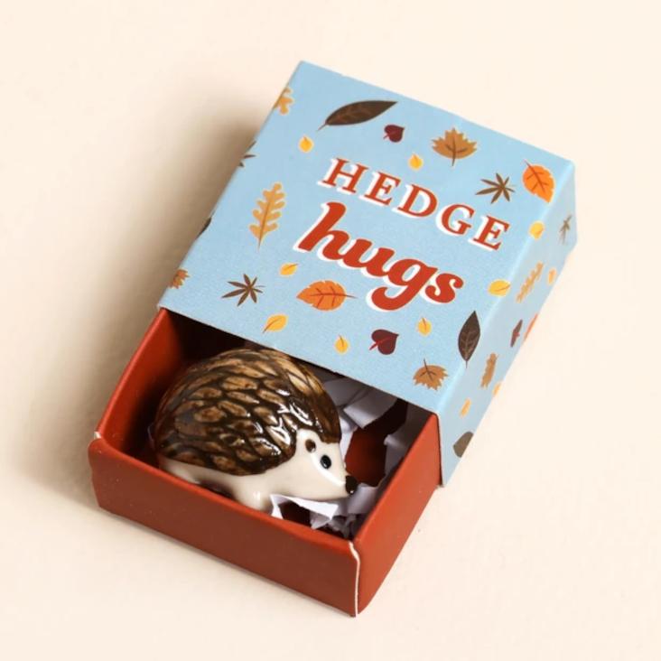 Kleine Matchbox Keramik Token - Igel