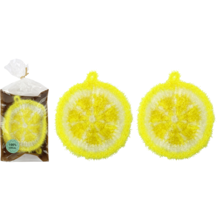 Spülschwamm 2er-Set - Lemon