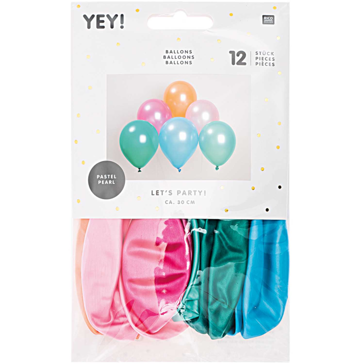 Ballone Pastell Pearl Mix