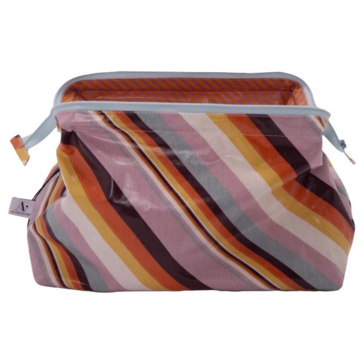 Cosmetic Bag Multi Stripe