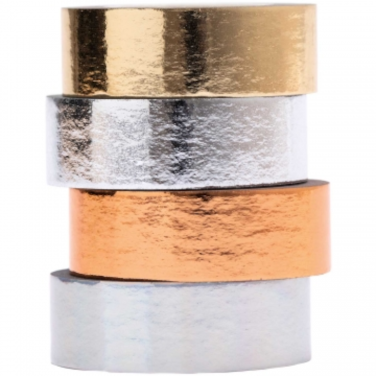 Washi-Tape Set Metallic