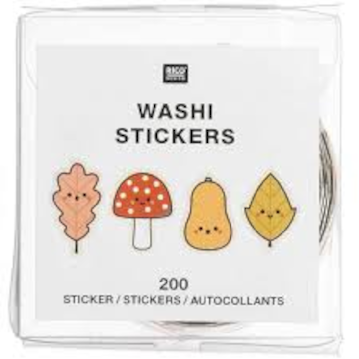 Washi Stickers Funny 200 Stk