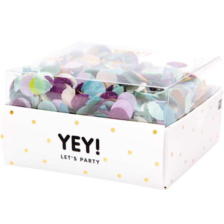 YEY! Let`s Party Konfetti grün 20g