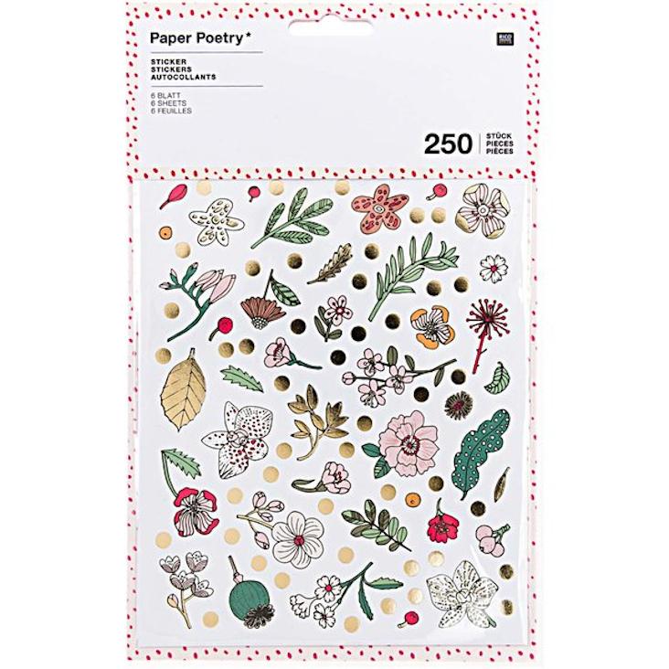 Sticker Hygge Flowers