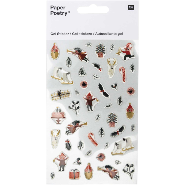 Gelsticker Weihnachten Classic